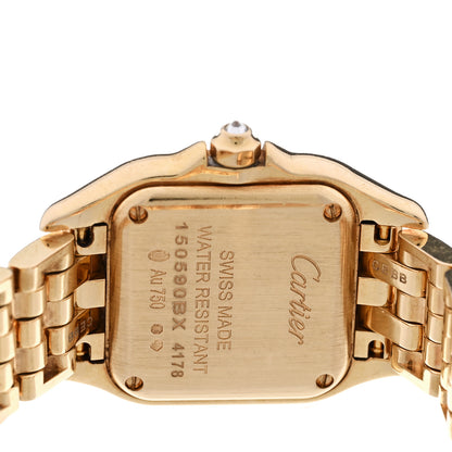 Cartier 18K Yellow Gold Diamond 22mm Panthere Quartz Watch 4 of 5