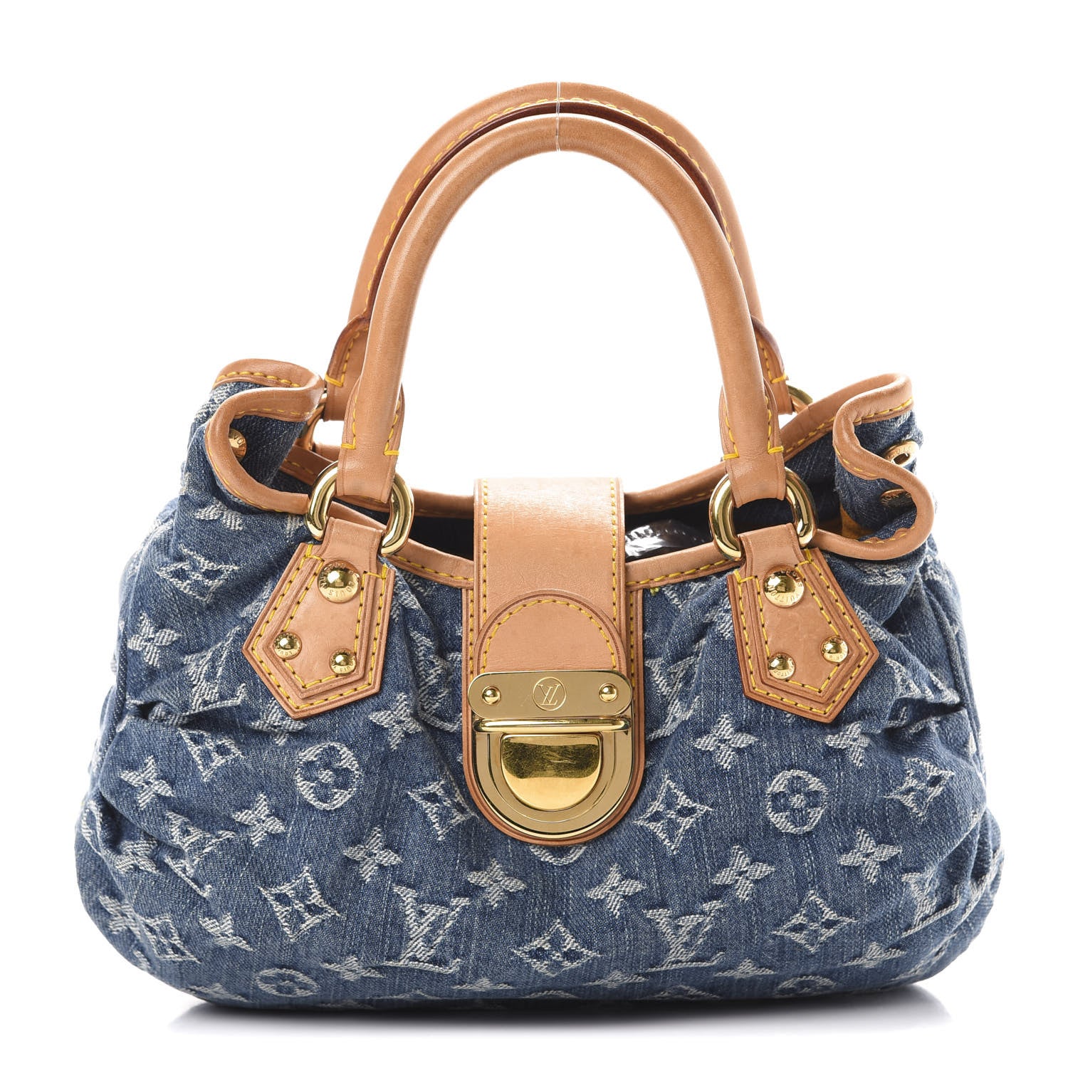 Louis Vuitton Monogram Denim Pleaty Blue 1 of 11