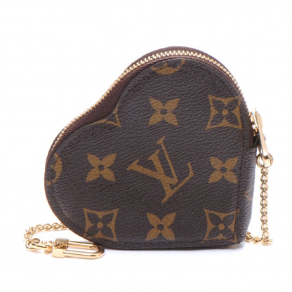 Louis Vuitton Monogram Leopard Coeur Heart Coin Purse Blanc Corail 1 of 7