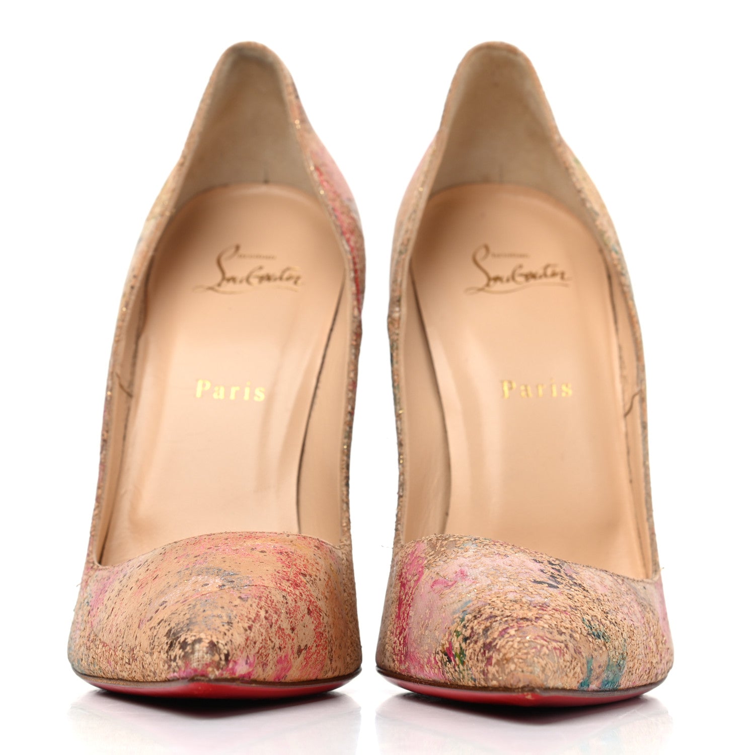 Christian Louboutin Cork Bloom Print So Kate 120 Pumps 41 Multicolor 2 of 4