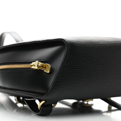 Louis Vuitton Epi Mabillon Backpack Black 7 of 8