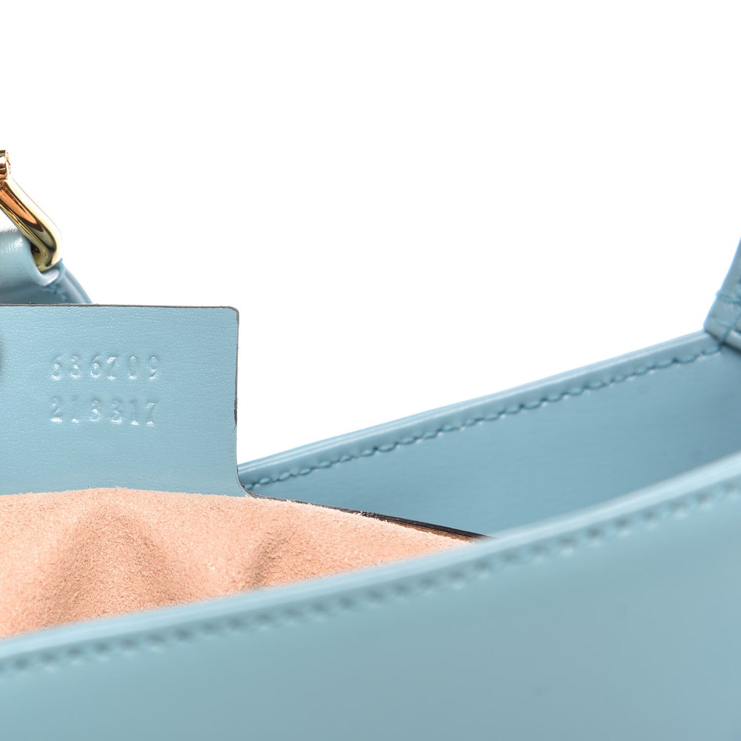 Boarded Dyana Lux Calfskin Small Jackie 1961 Hobo Dusty Azure