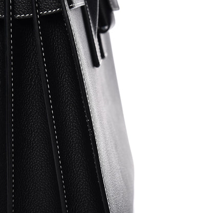 Saint Laurent Grained Calfskin Small Sac De Jour Black 11 of 11