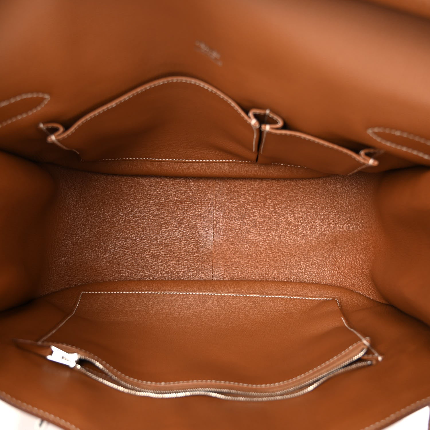 Hermes Taurillon Clemence Jypsiere 34 Gold 5 of 13