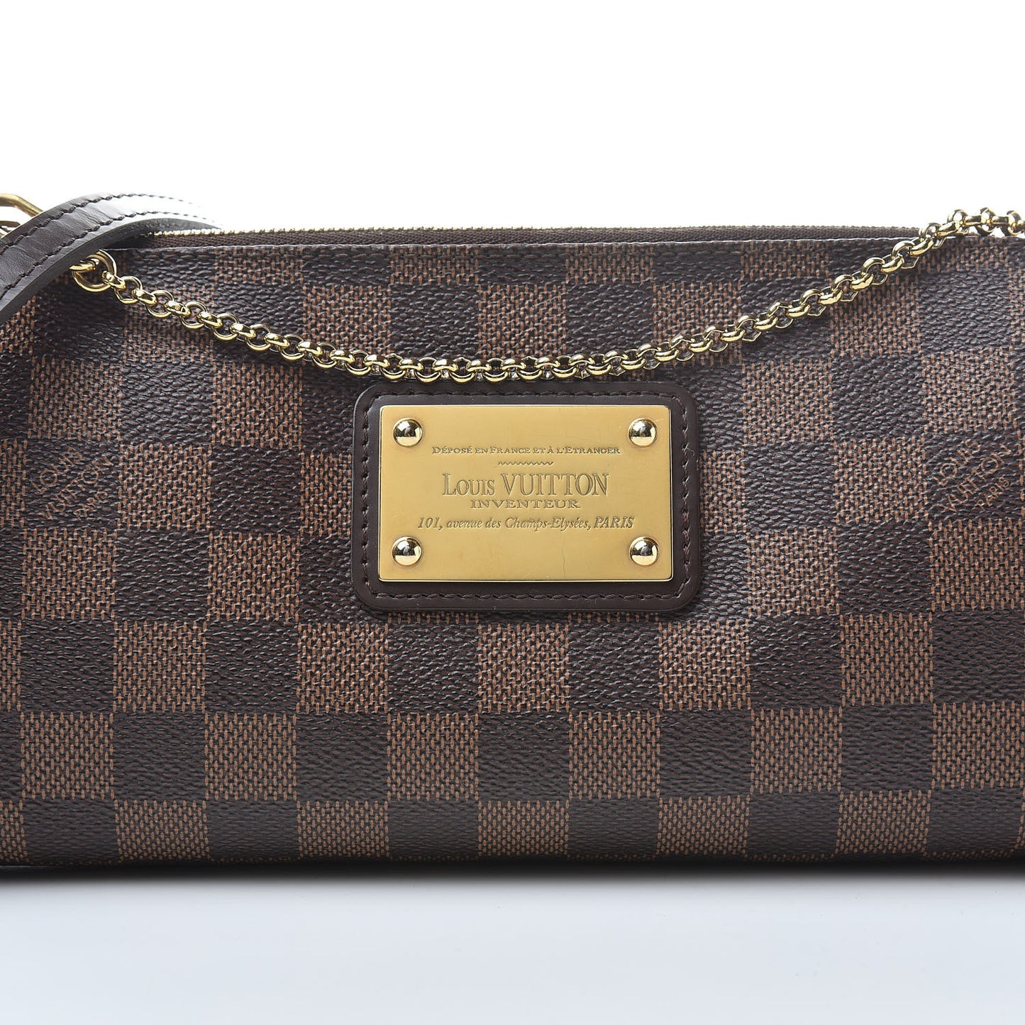 Damier Ebene Eva Clutch