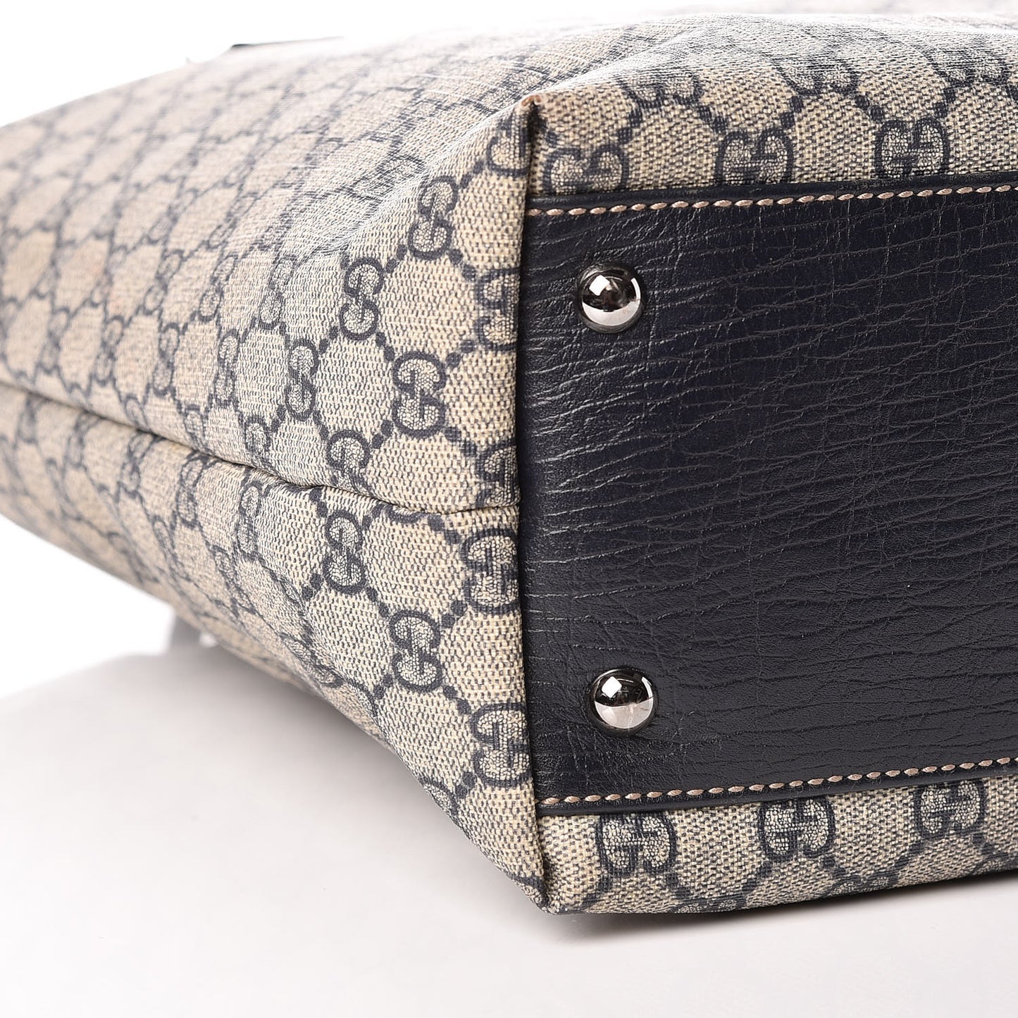 GG Plus Monogram Small Vertical Tote Blue