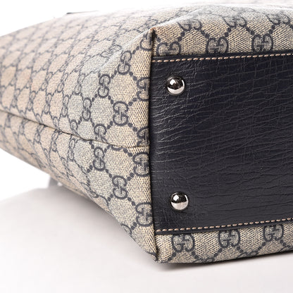 Gucci GG Plus Monogram Small Vertical Tote Blue 17 of 26