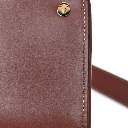 Burberry Calfskin Canvas Horseferry Print Hackberry Crossbody Bag Natural Tan 9 of 15