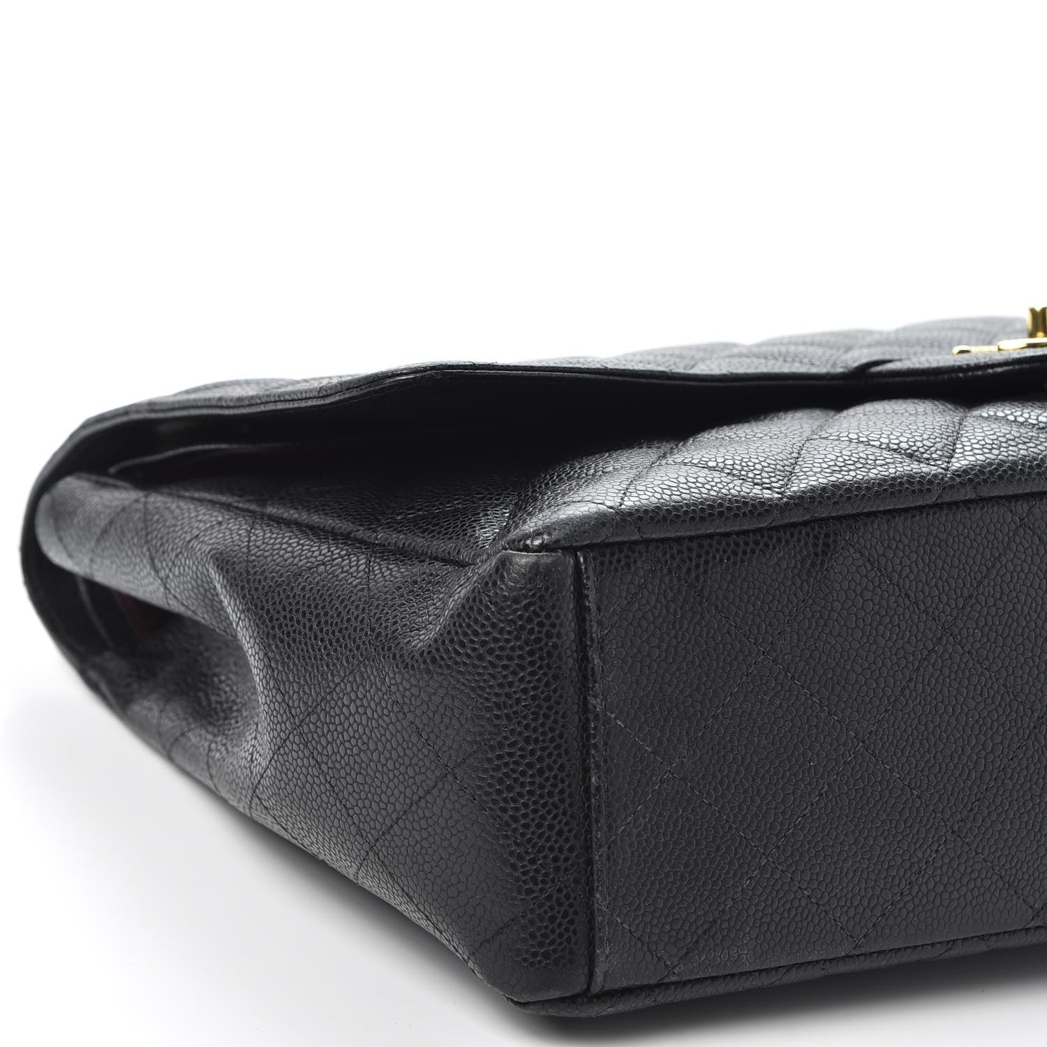 Chanel Caviar Quilted Maxi Double Flap Black 5 of 10