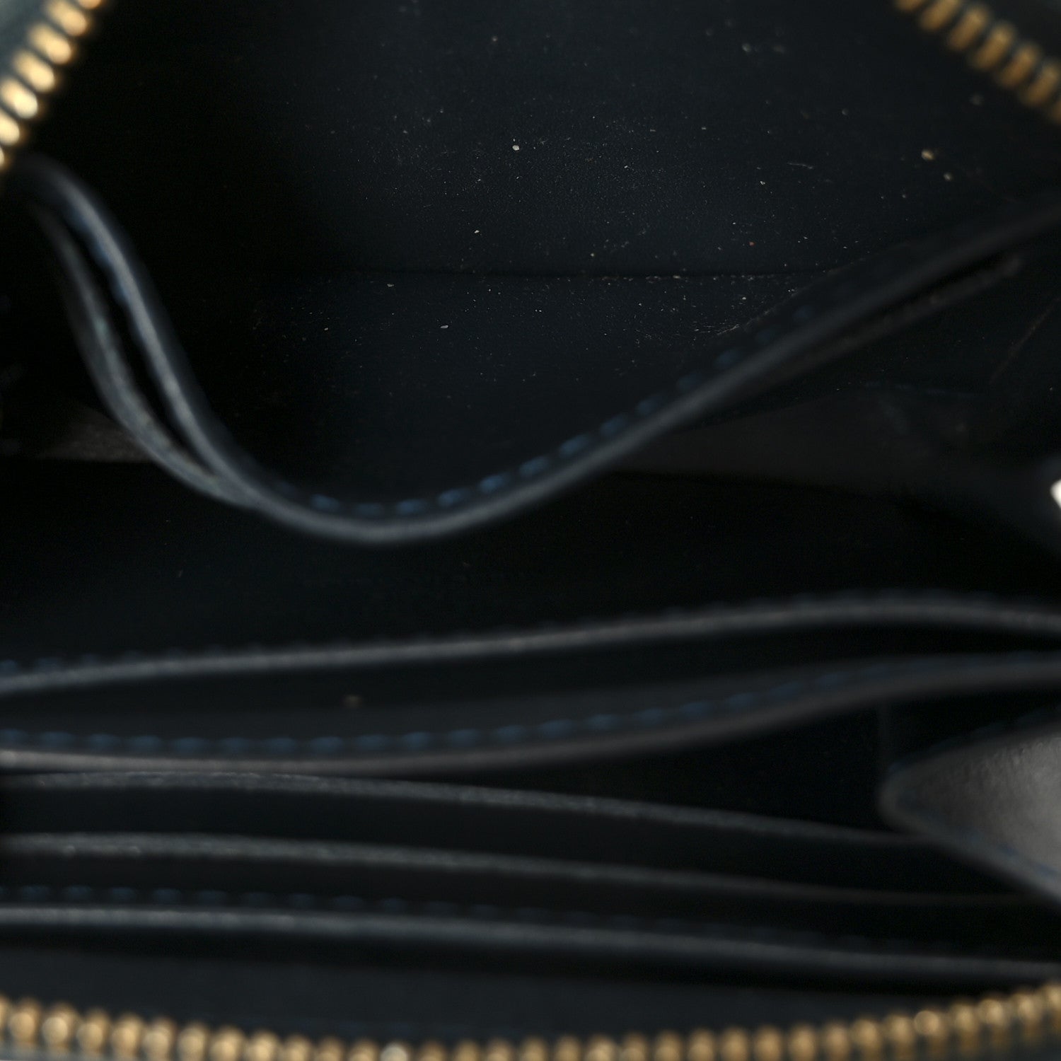 Louis Vuitton Vernis Zippy Coin Purse Blue Nuit 8 of 10