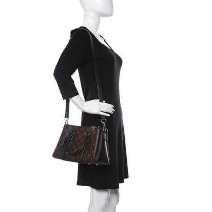 Louis Vuitton Monogram Soufflot BB Black 2 of 10