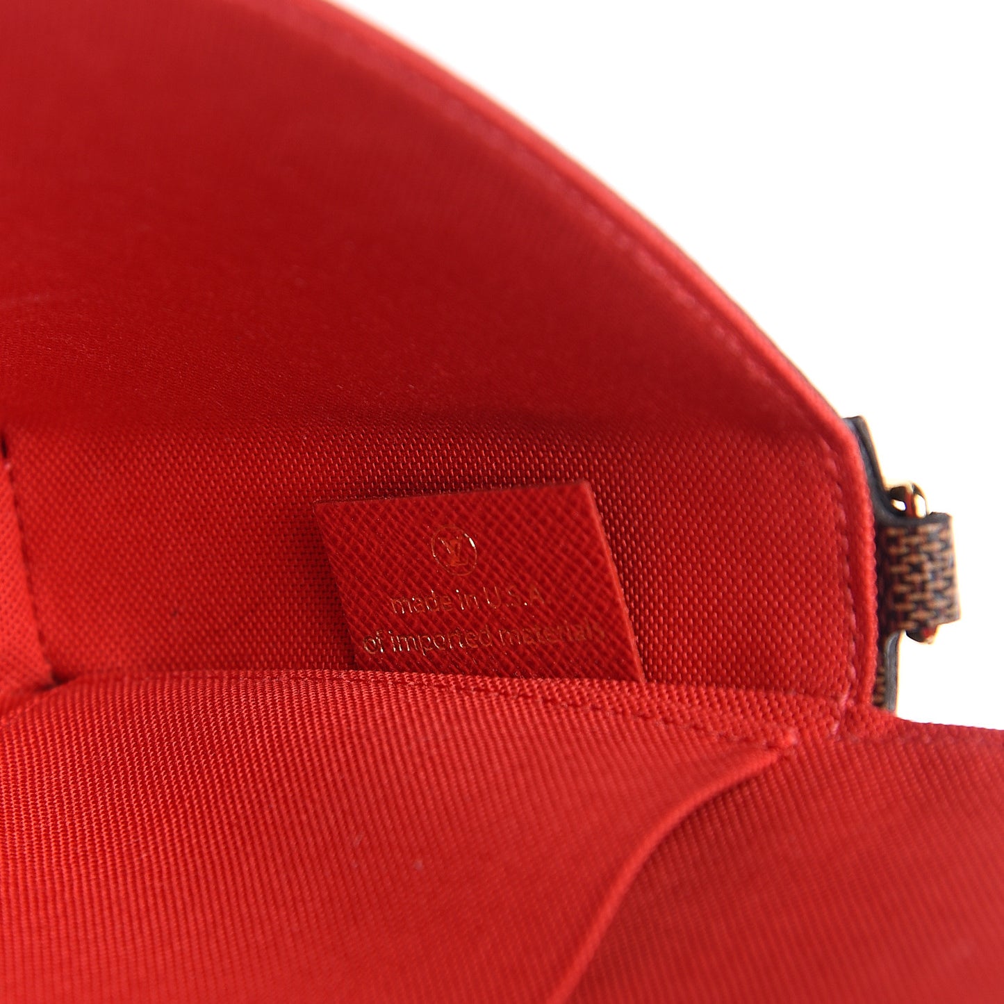 Damier Ebene Pochette Felicie Chain Wallet