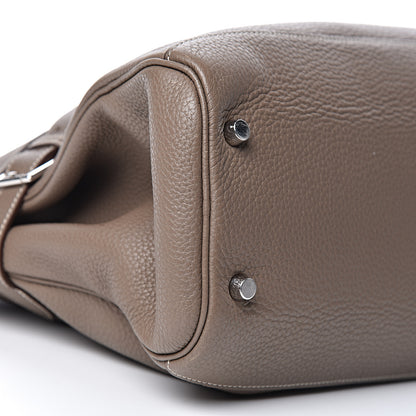Hermes Taurillon Clemence Atlas 35 Etoupe 8 of 14