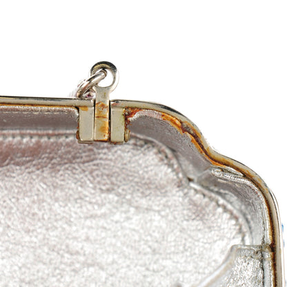 Judith Leiber Swarovski Crystal Floral Miniaudiere Clutch 15 of 15