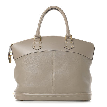 Louis Vuitton Suhali Lockit MM Greige 1 of 15