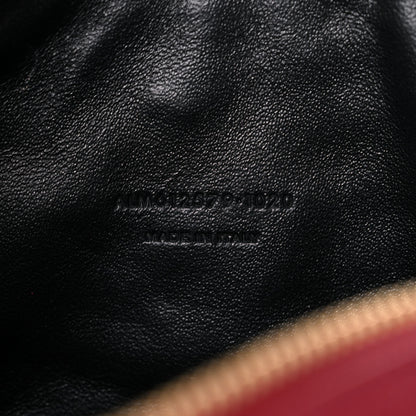Saint Laurent Grain De Poudre Matelasse Monogram Mini Lou Camera Bag Opyum Red 7 of 11