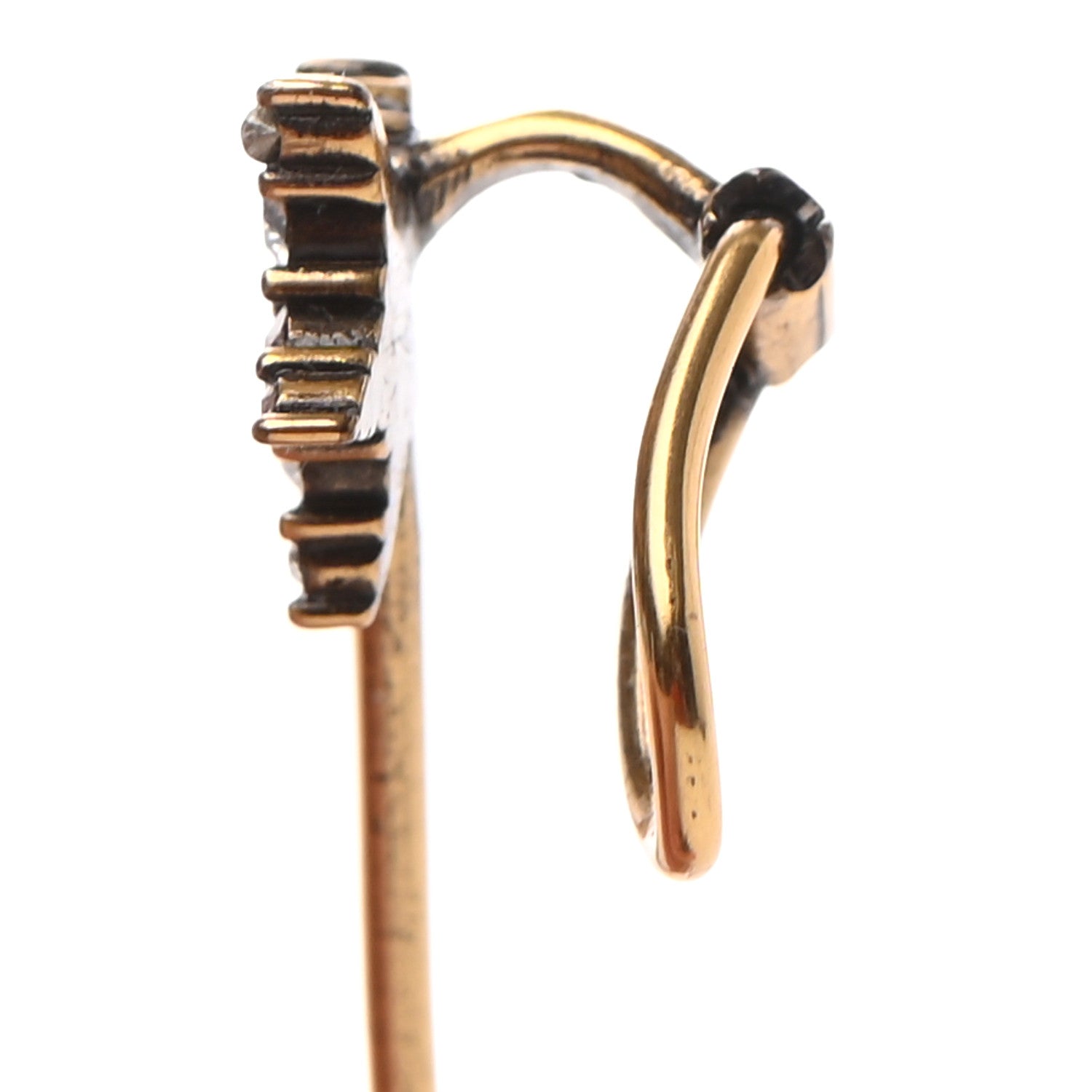 Christian Dior Pearl Crystal J'Adior Earring Gold 5 of 5