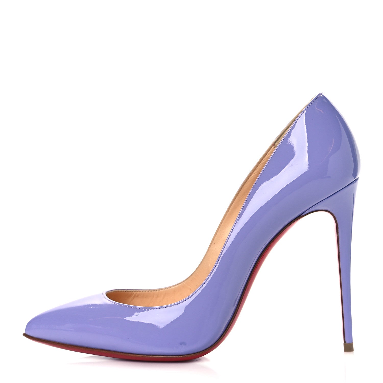 Christian Louboutin Patent Pigalle Follies 100 Pumps 38 Hortensia 1 of 9
