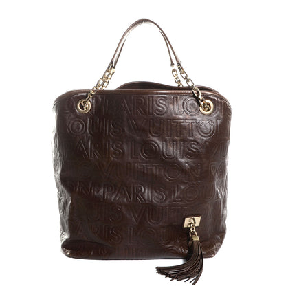 Louis Vuitton Monogram Paris Souple Whisper GM Chocolate 1 of 7