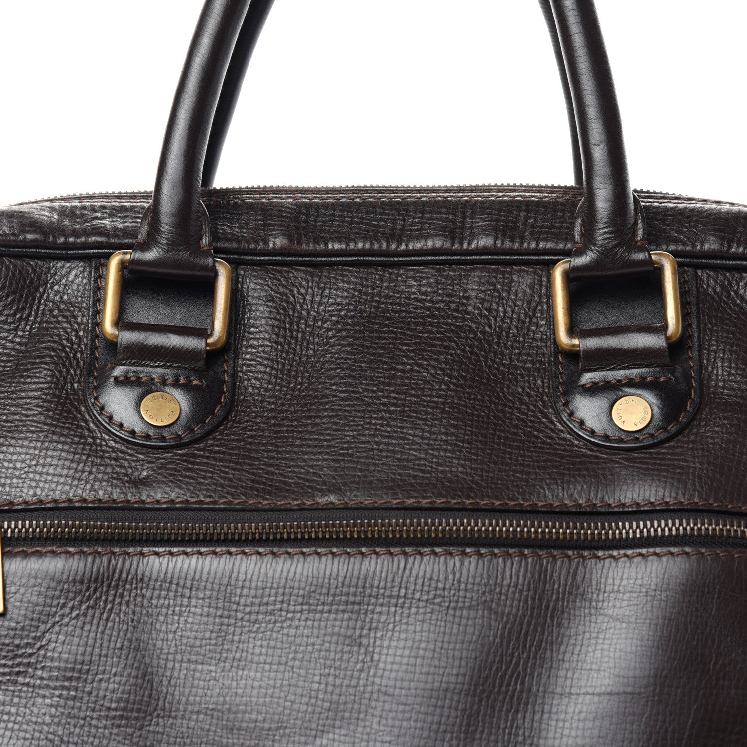 Louis Vuitton Utah Huron Briefcase Coffee 9 of 9