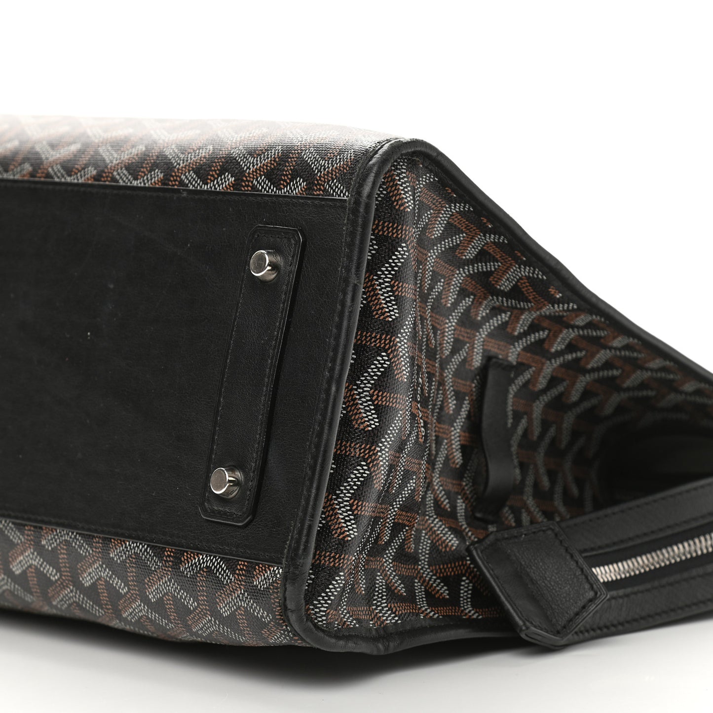 Goyardine Marquises Tote Black