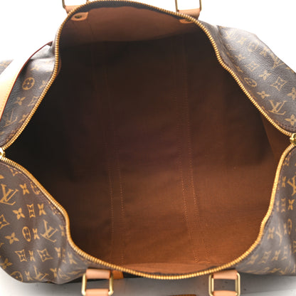 Louis Vuitton Monogram Keepall Bandouliere 55 5 of 12