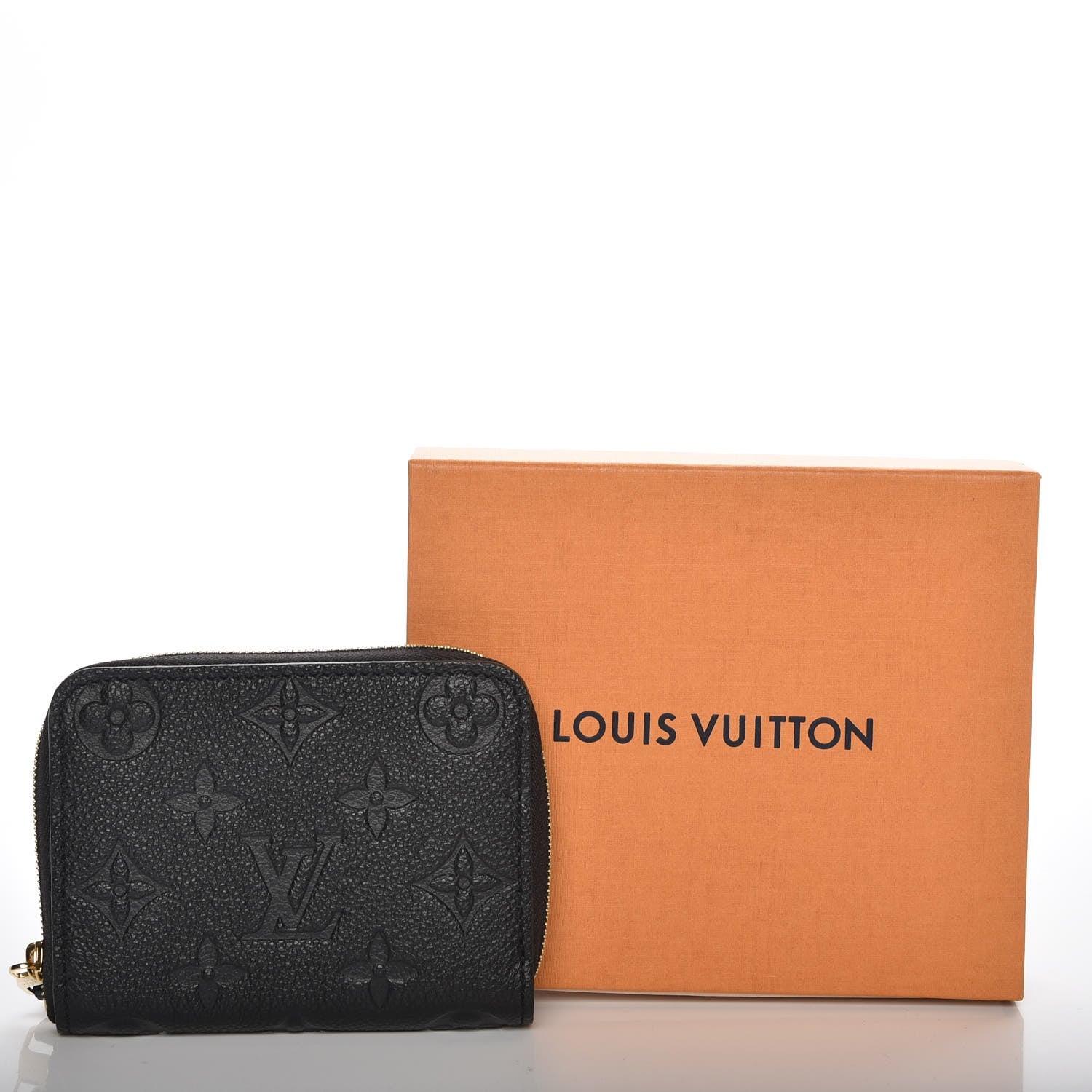 Louis Vuitton Empreinte Zippy Coin Purse Black 7 of 7
