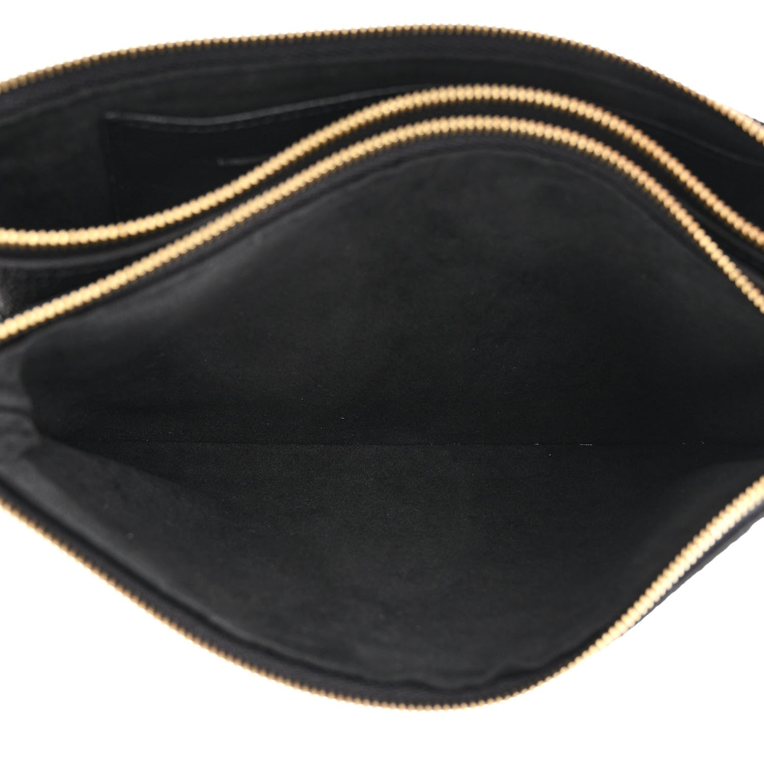 Louis Vuitton Empreinte Double Zip Pochette Black 6 of 10