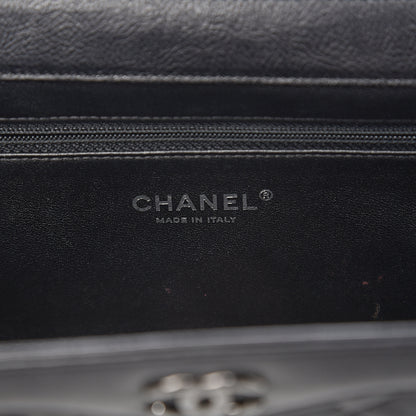 Chanel Crumpled Calfskin Quilted Clutch So Black 5 of 9