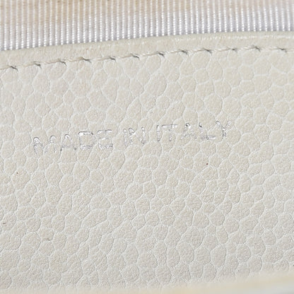 Chanel Caviar Half Moon Wallet On Chain WOC White 10 of 13