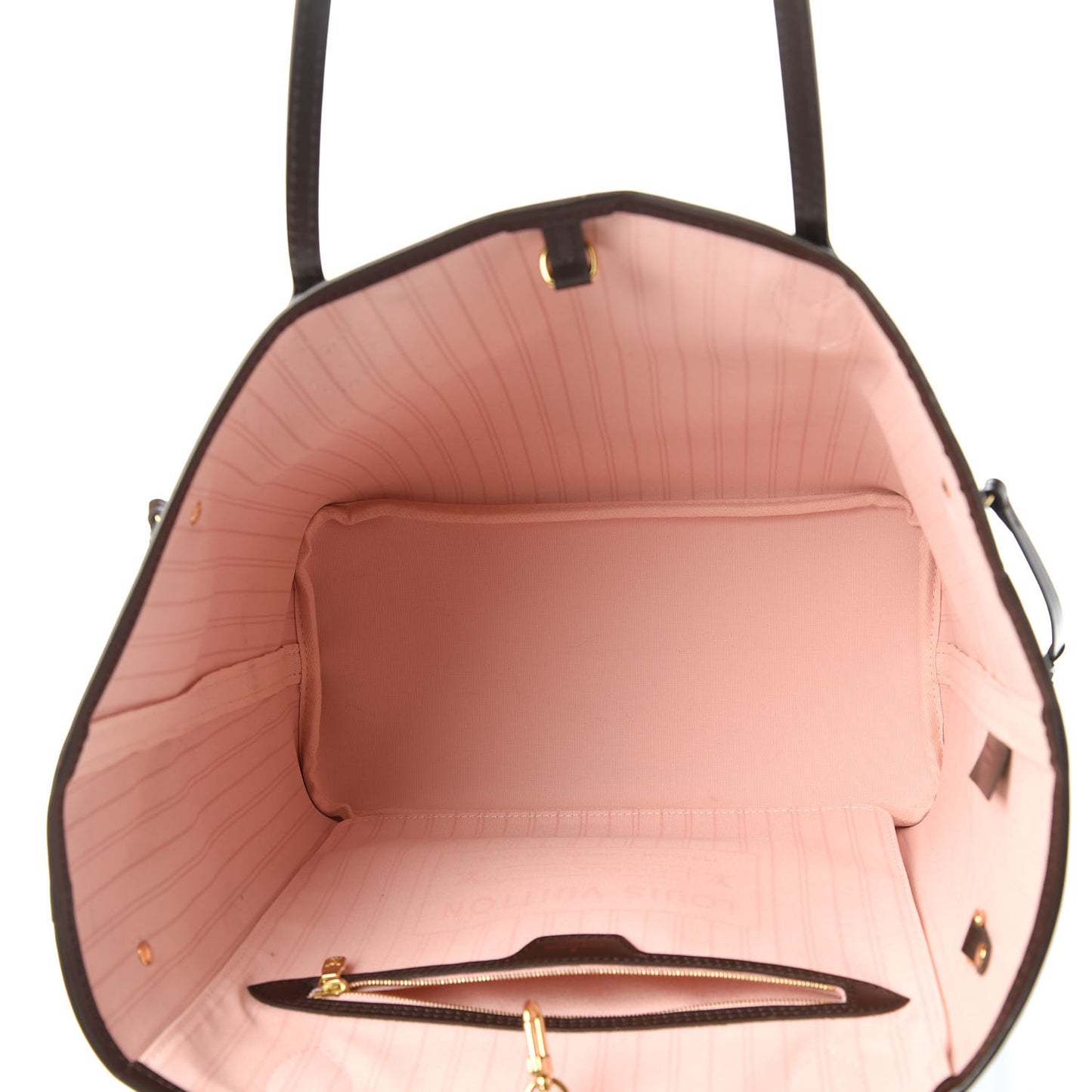 Damier Ebene Neo Neverfull MM Rose Ballerine