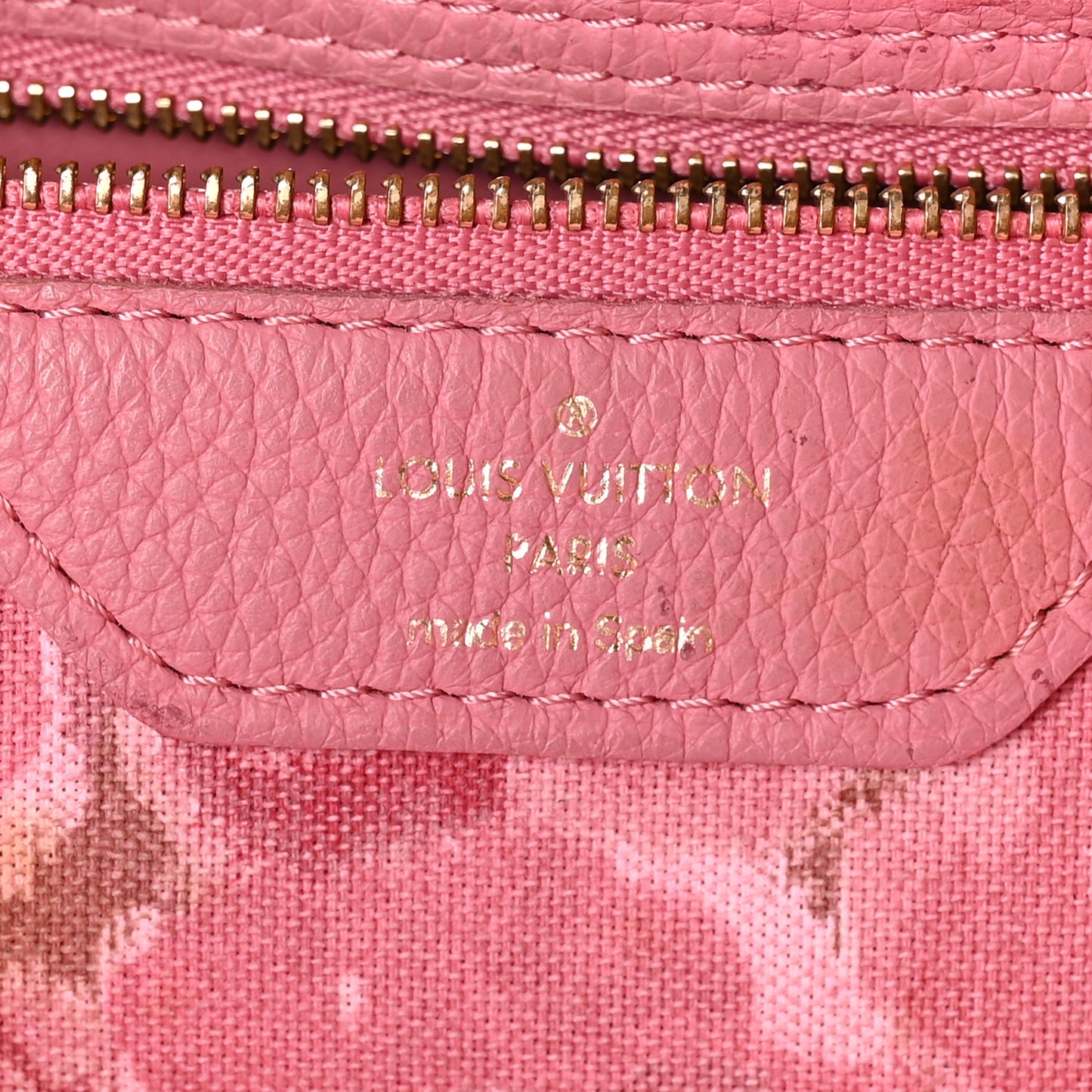 Monogram Articles de Voyage Ikat Neverfull MM Rose Velours