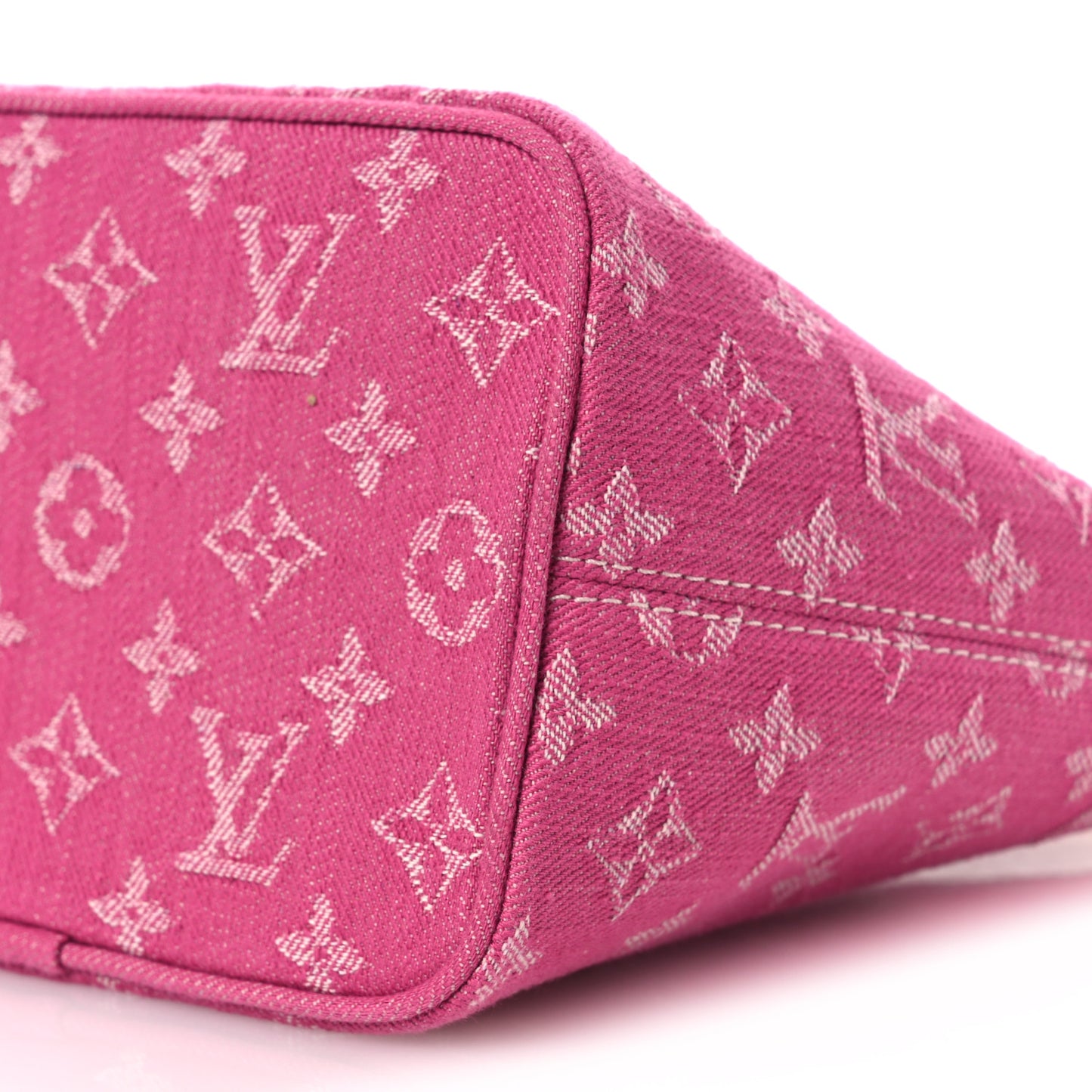 Monogram Denim All In BB Fuchsia