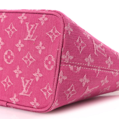 Louis Vuitton Monogram Denim All In BB Fuchsia 9 of 9