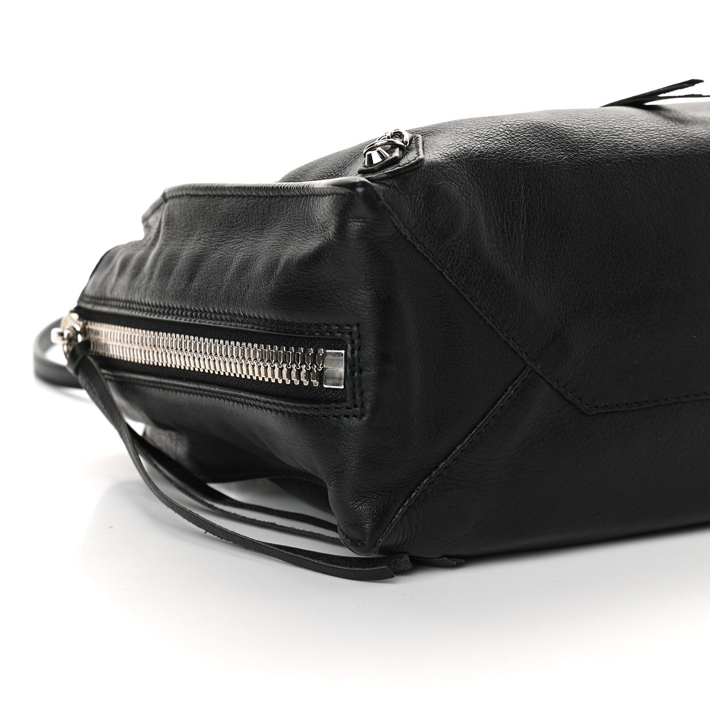 Calfskin Papier Mini A4 Tote Black
