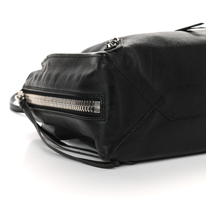 Balenciaga Calfskin Papier Mini A4 Tote Black 8 of 9