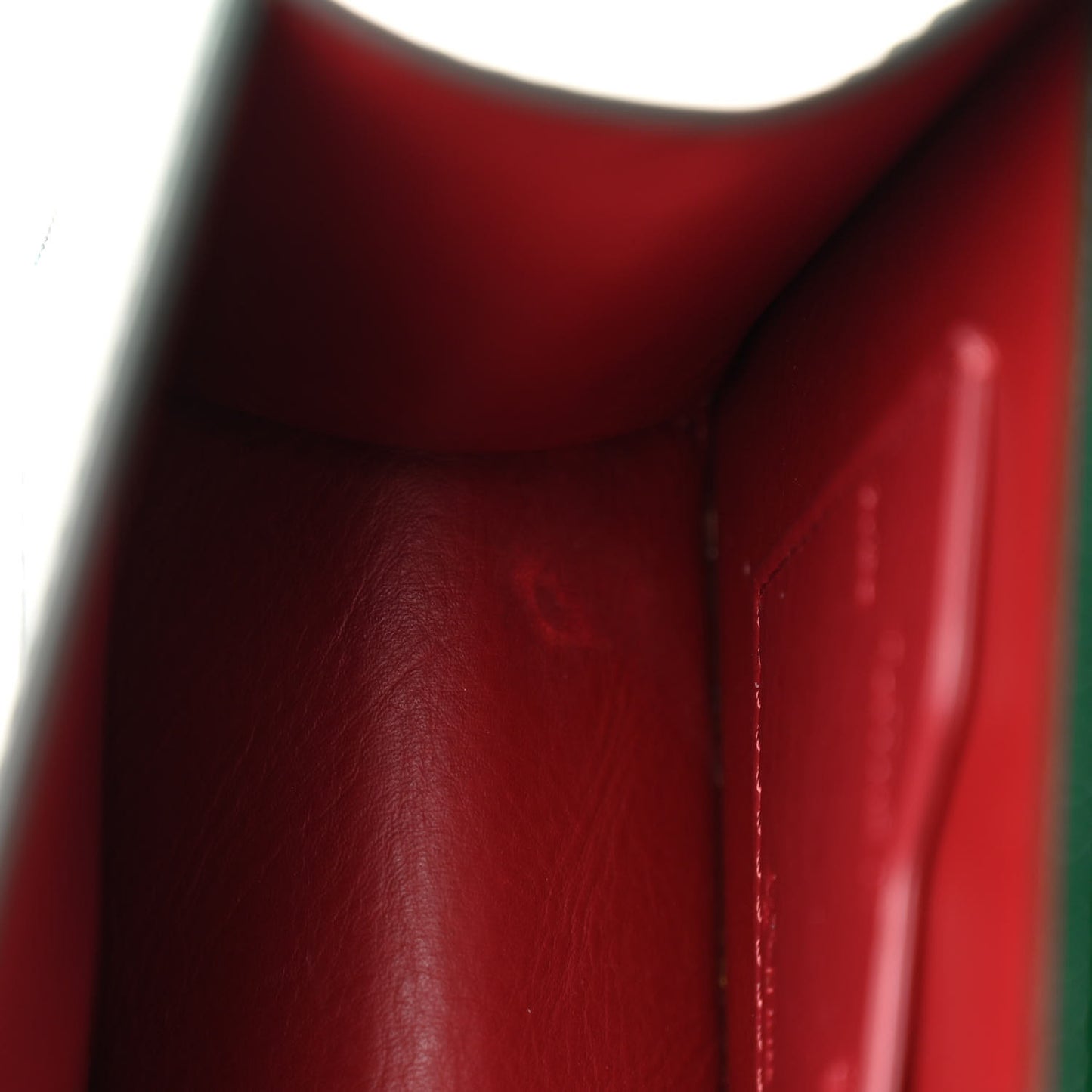 Calfskin Jitney 0.7 Crossbody Bag Dark Green
