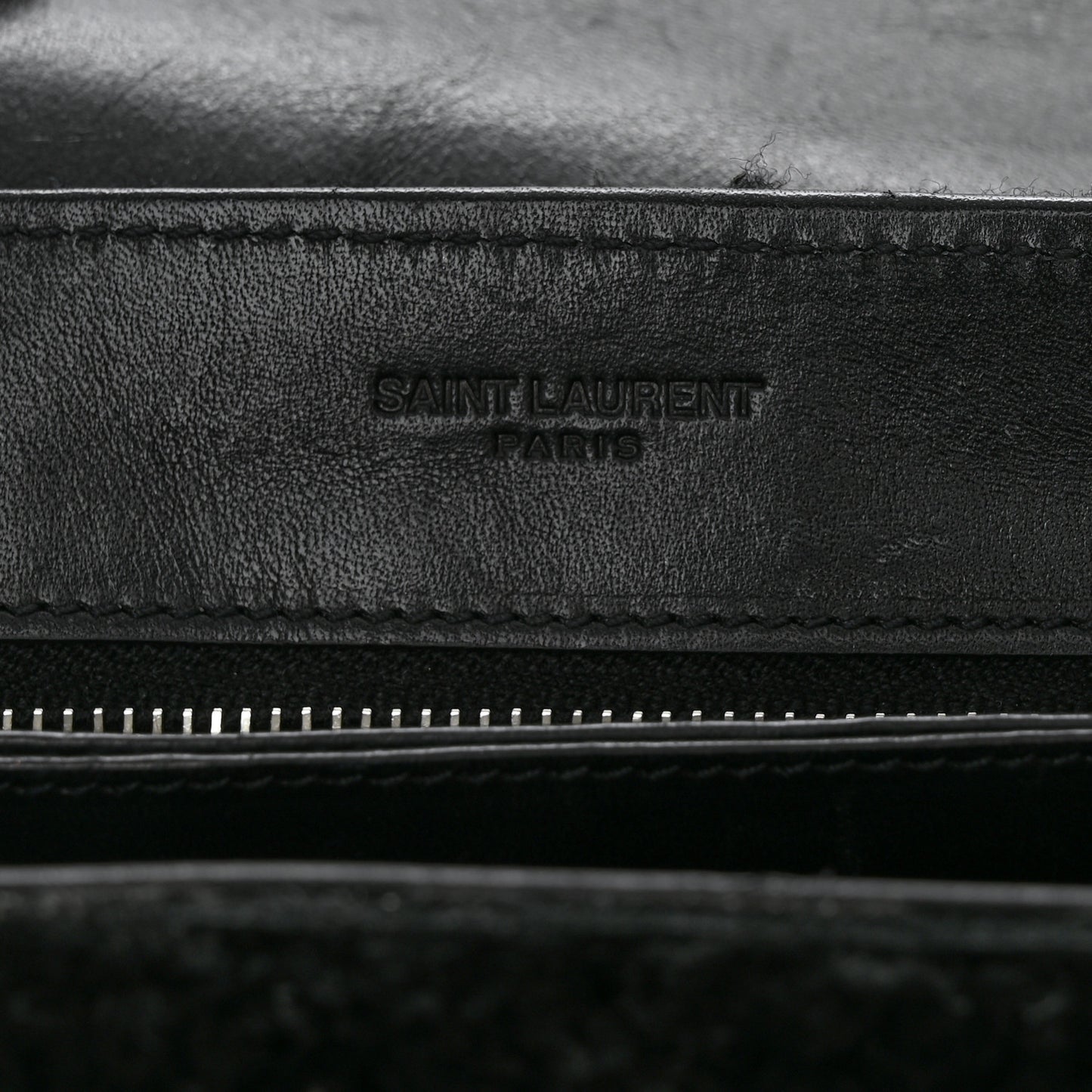 Shearling Toy Loulou Shoulder Bag Black