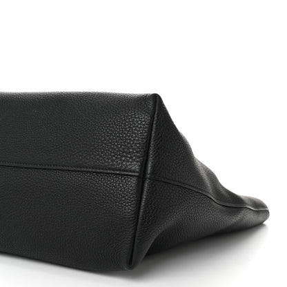 Prada Vitello Daino Pocket Shopping Tote Black 11 of 11