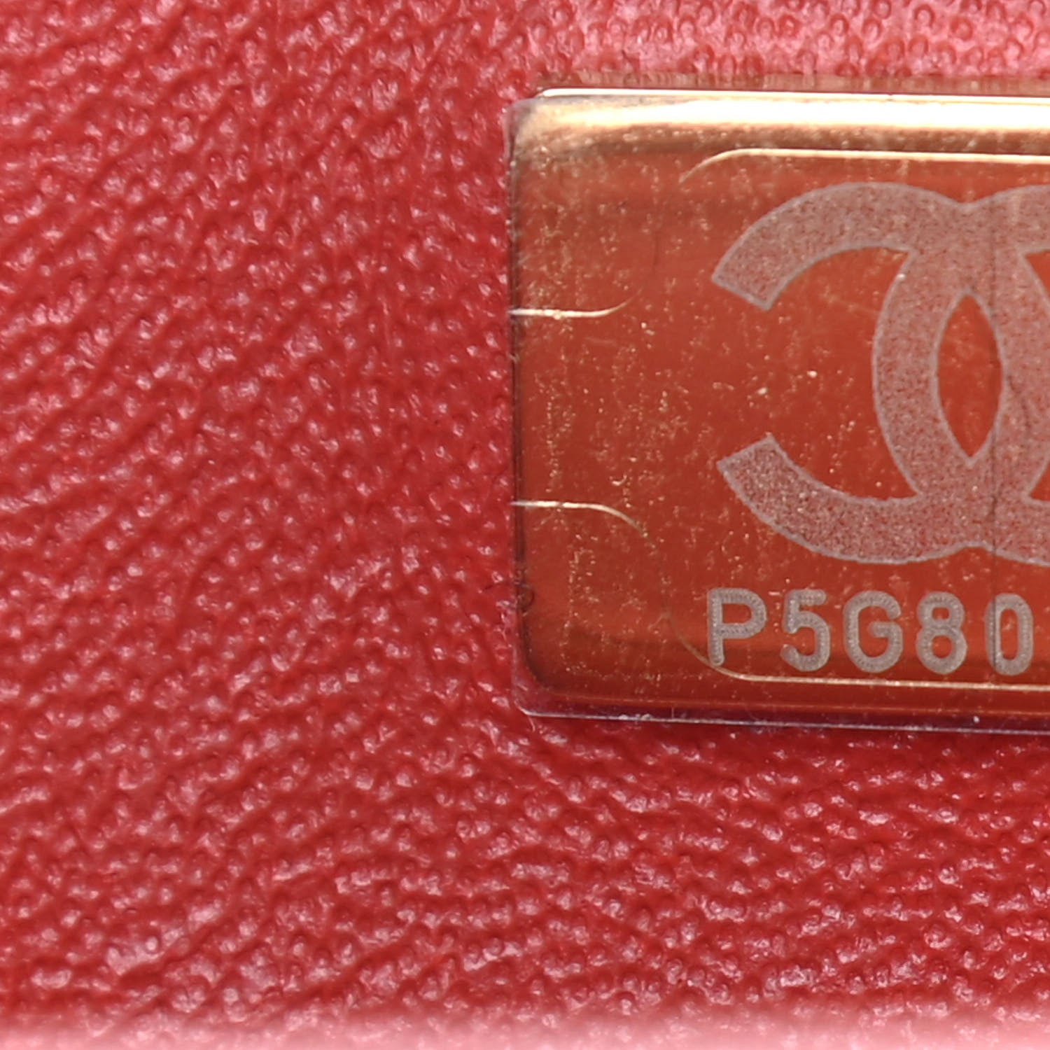 Chanel Lambskin Quilted Mini Rectangular Flap Brown 7 of 9