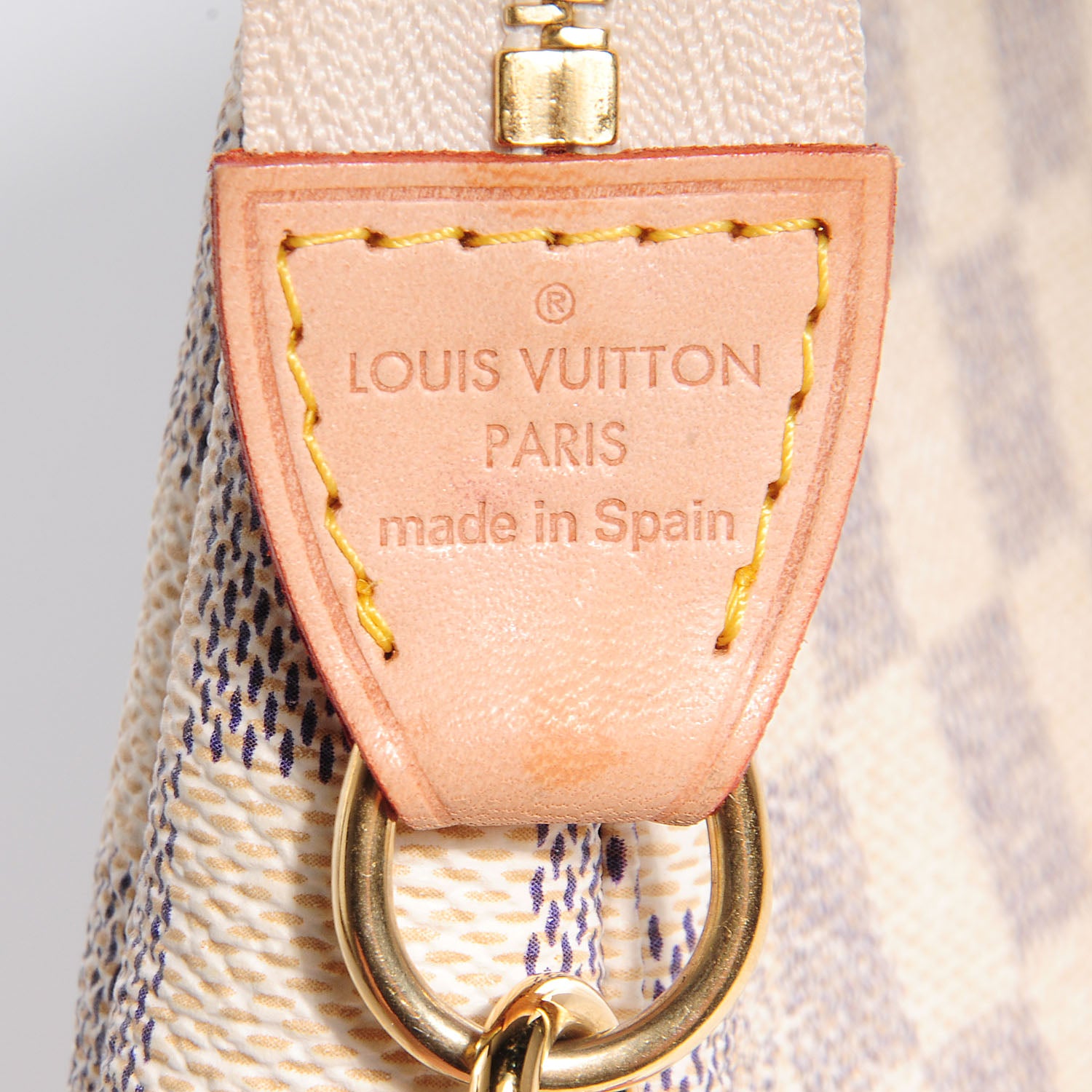 Louis Vuitton Damier Azur Pochette Accessories 8 of 8