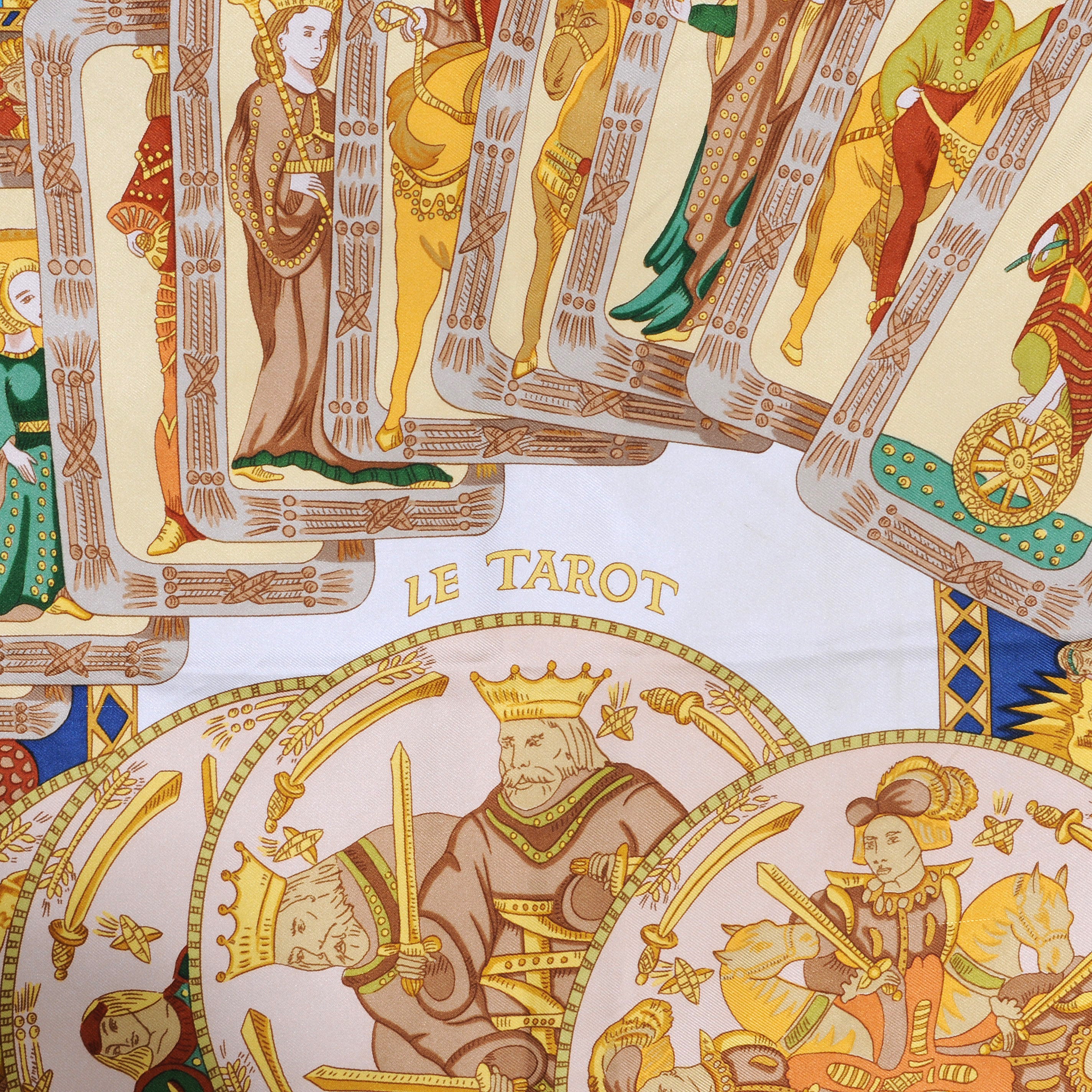 Hermes Silk Le Tarot Scarf 90 43392 – FASHIONPHILE
