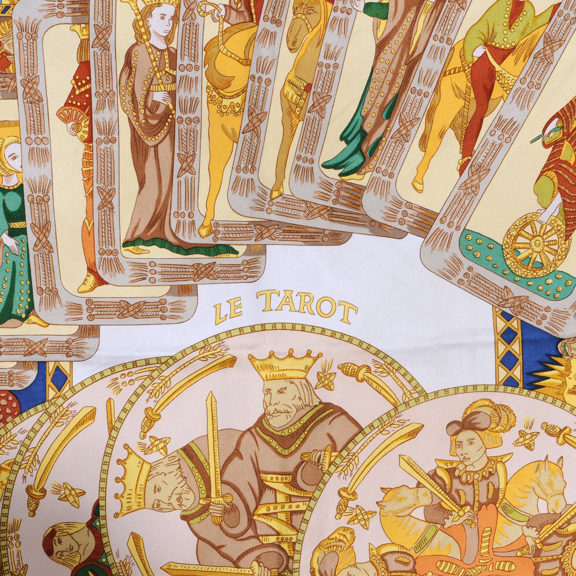 Hermes Silk Le Tarot Scarf 90 4 of 8