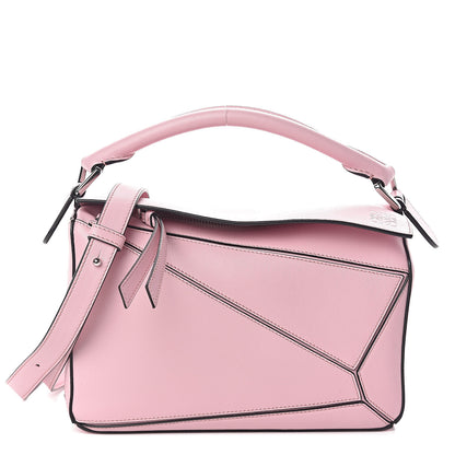 Loewe Calfskin Small Puzzle Bag Pastel Pink 1 of 9