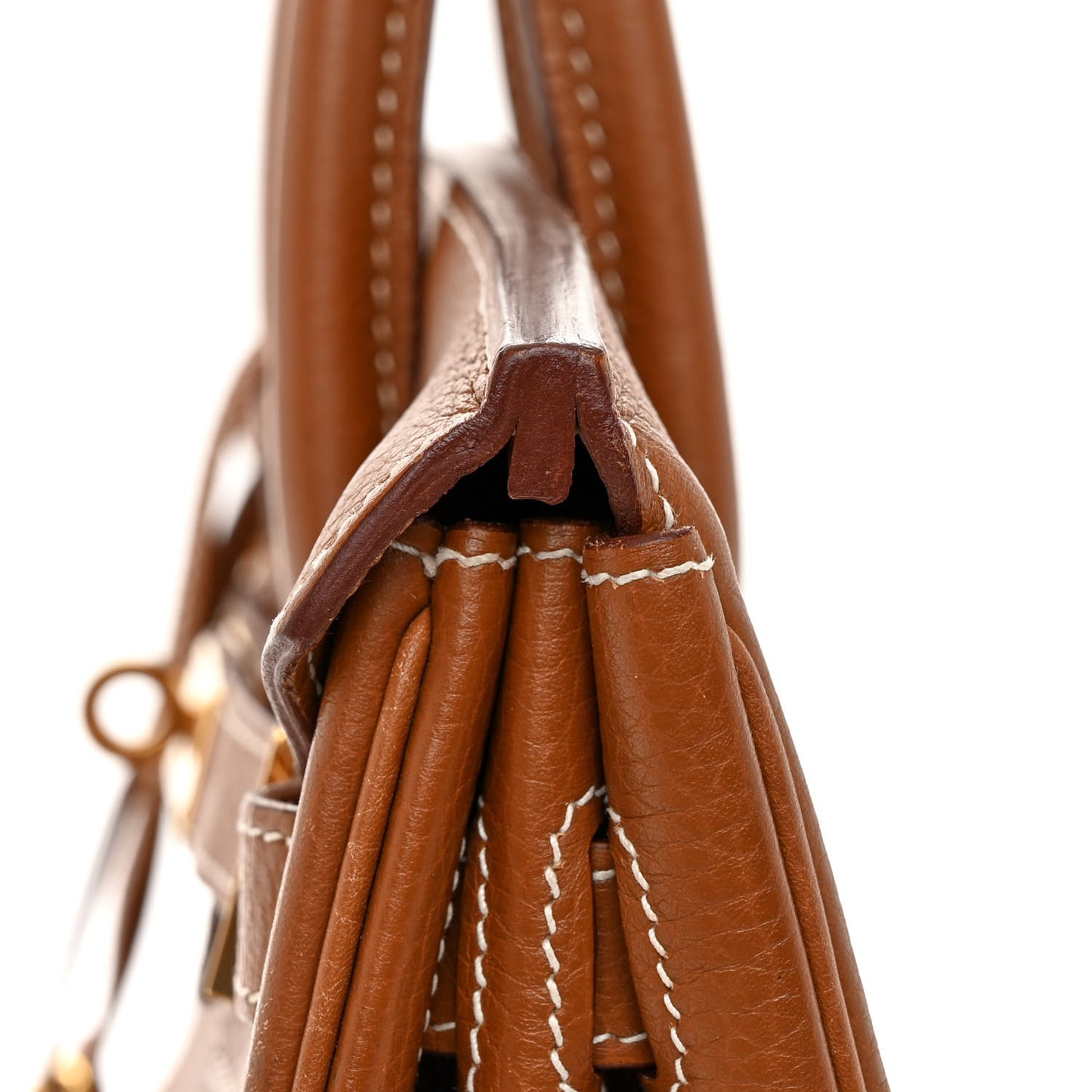 Taurillon Clemence Birkin 30 Gold