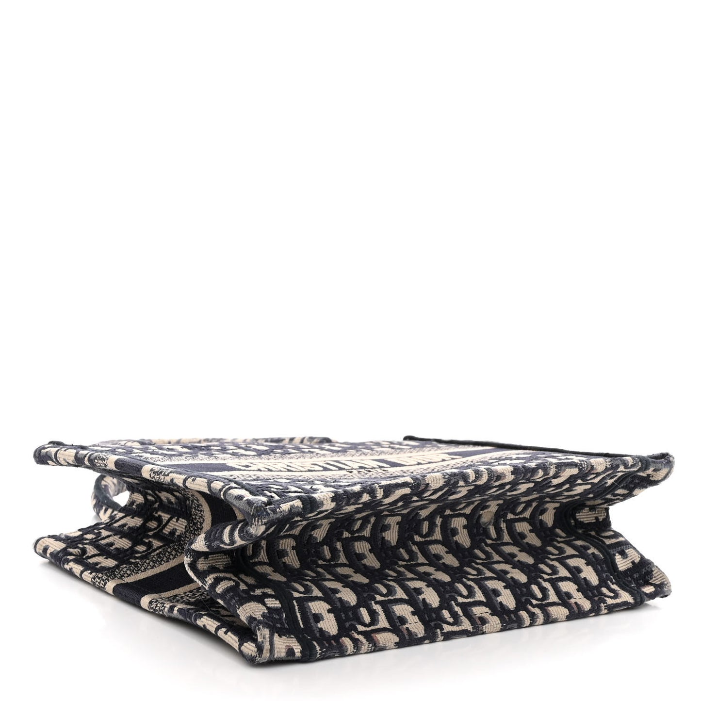 Oblique Small Book Tote Blue Multicolor