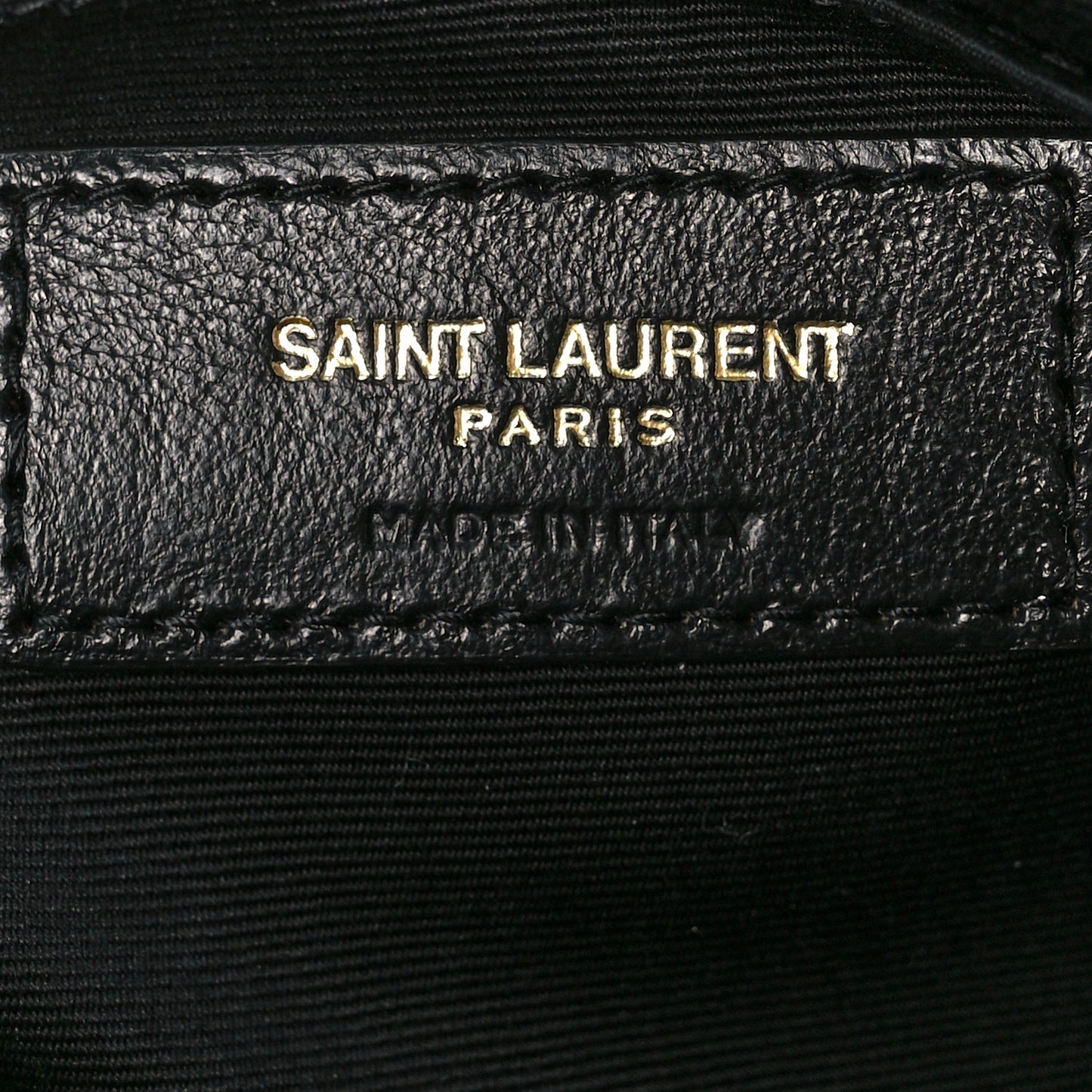 Calfskin Matelasse Monogram Lou Camera Bag Black