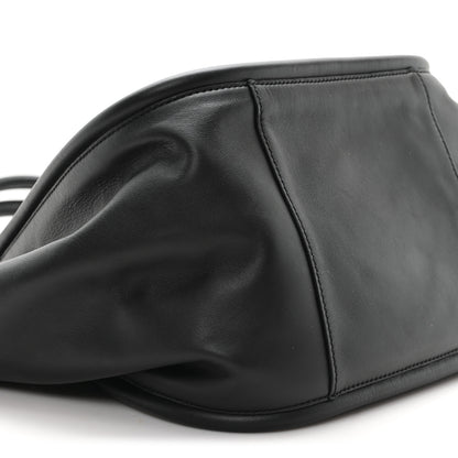 Proenza Schouler Calfskin Large Ruched Tote Black 9 of 10