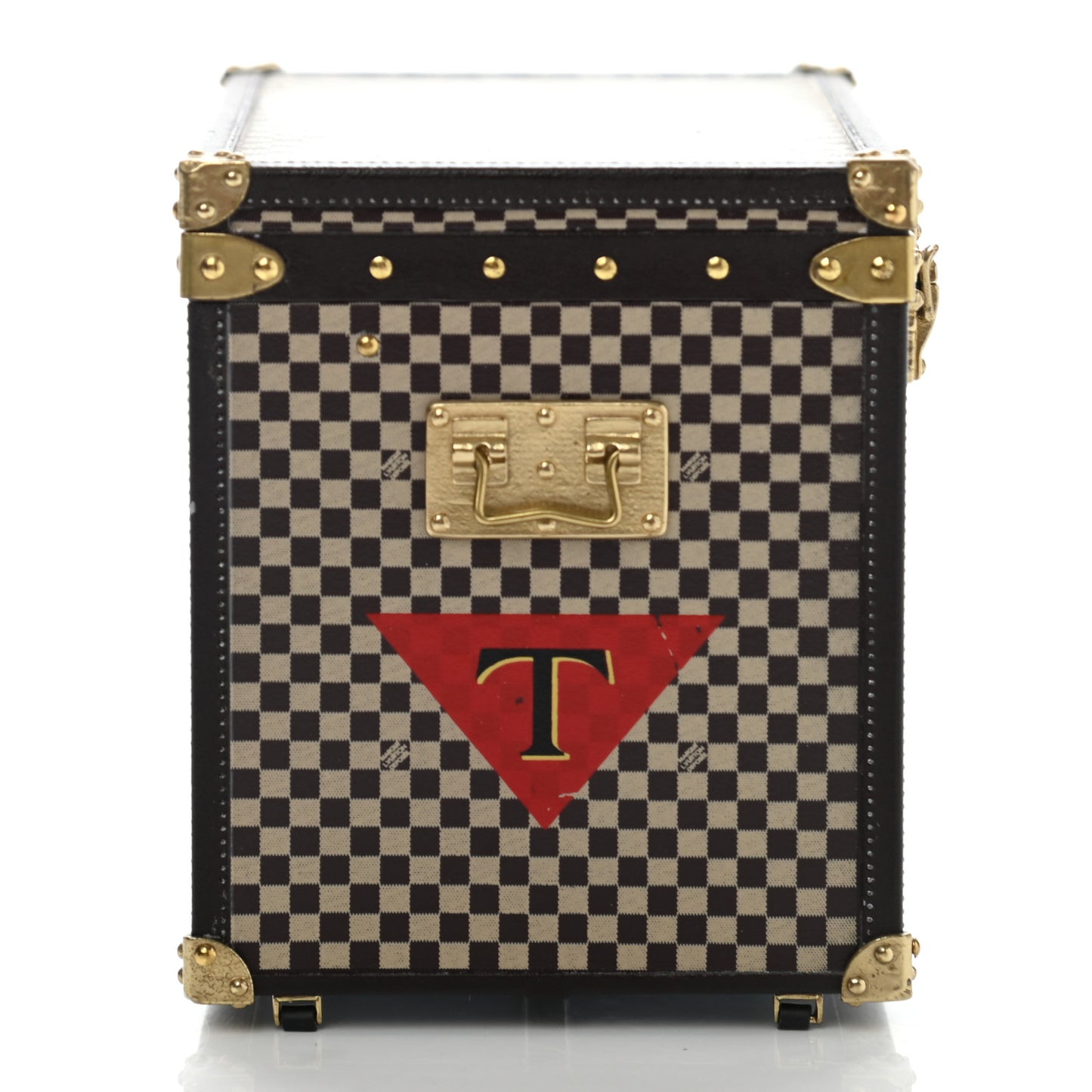 Damier 1895 Ladies Hat Trunk Mini Malle Chapeaux Jewelry Box