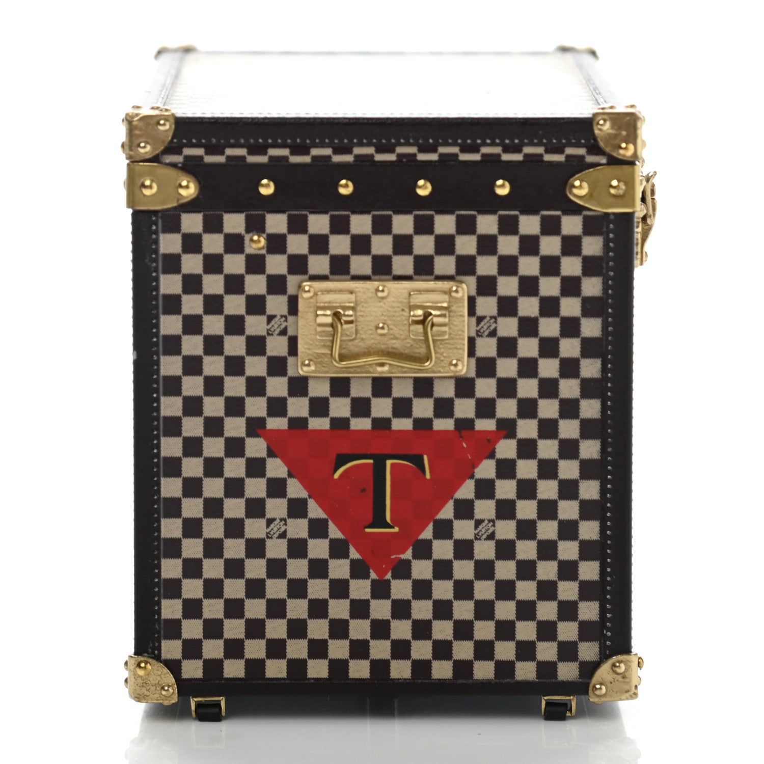 Louis Vuitton Damier 1895 Ladies Hat Trunk Mini Malle Chapeaux Jewelry Box 10 of 16